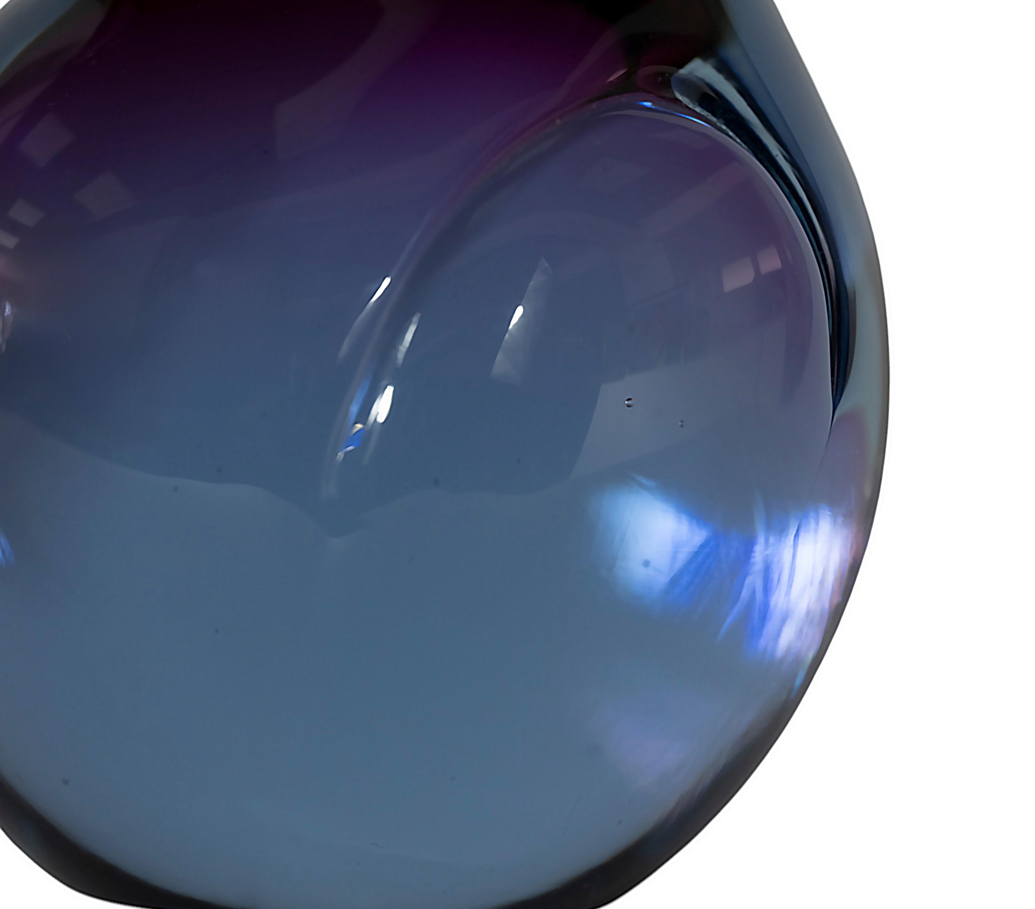 Fait main Sculpture de pingouin en verre de Murano par Livio Seguso, années 1980 en vente