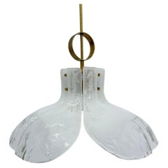 Murano Glass Petal Chandelier Designed by Kalmar, Germany, 1960s