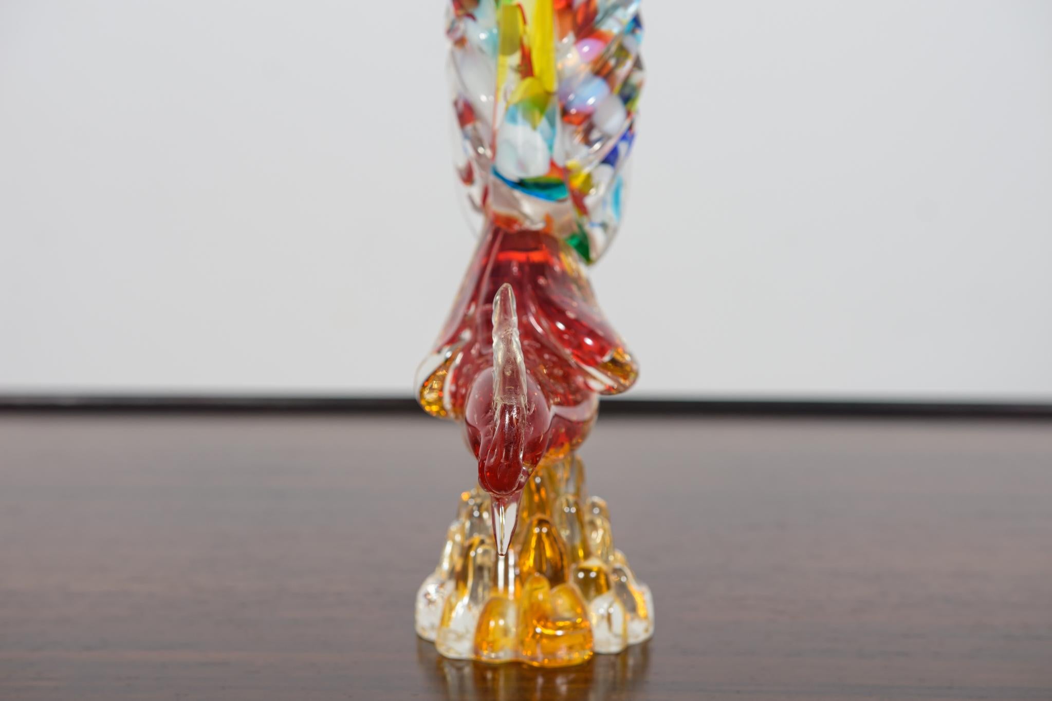 Murano glass pheasant figurine, Italy, 1960s For Sale 5