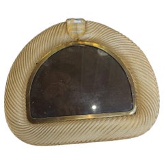 Murano Glass Photo Frame by Tommaso Barbi, 1970s