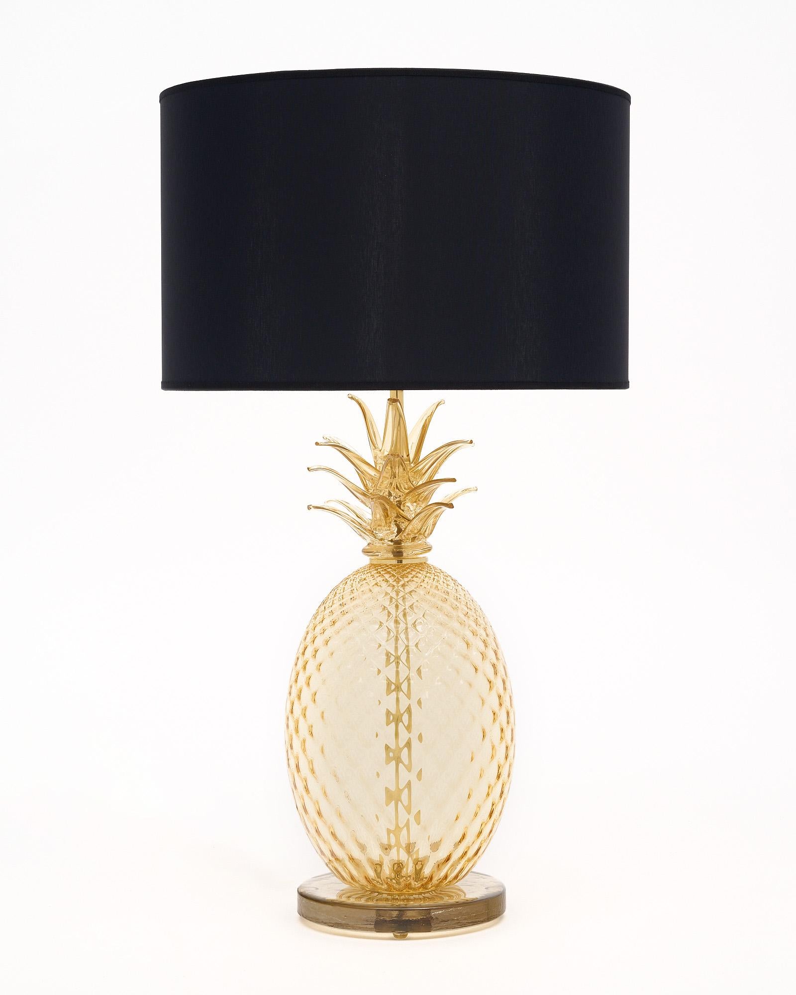 Lámparas piña de cristal de Murano Moderno de mediados de siglo en venta