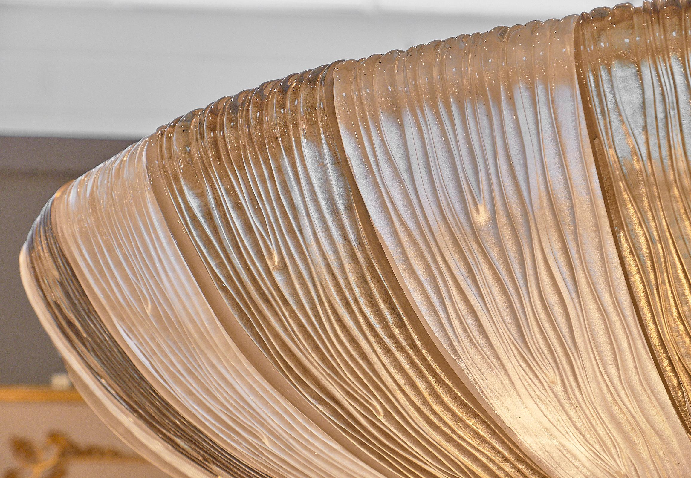 italien Lustre plafonnier de Murano en vente