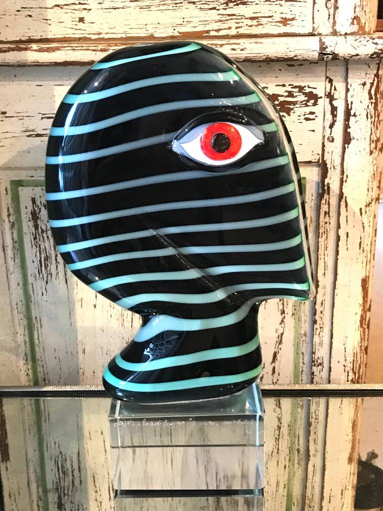 Murano Glass Portrait Bust 