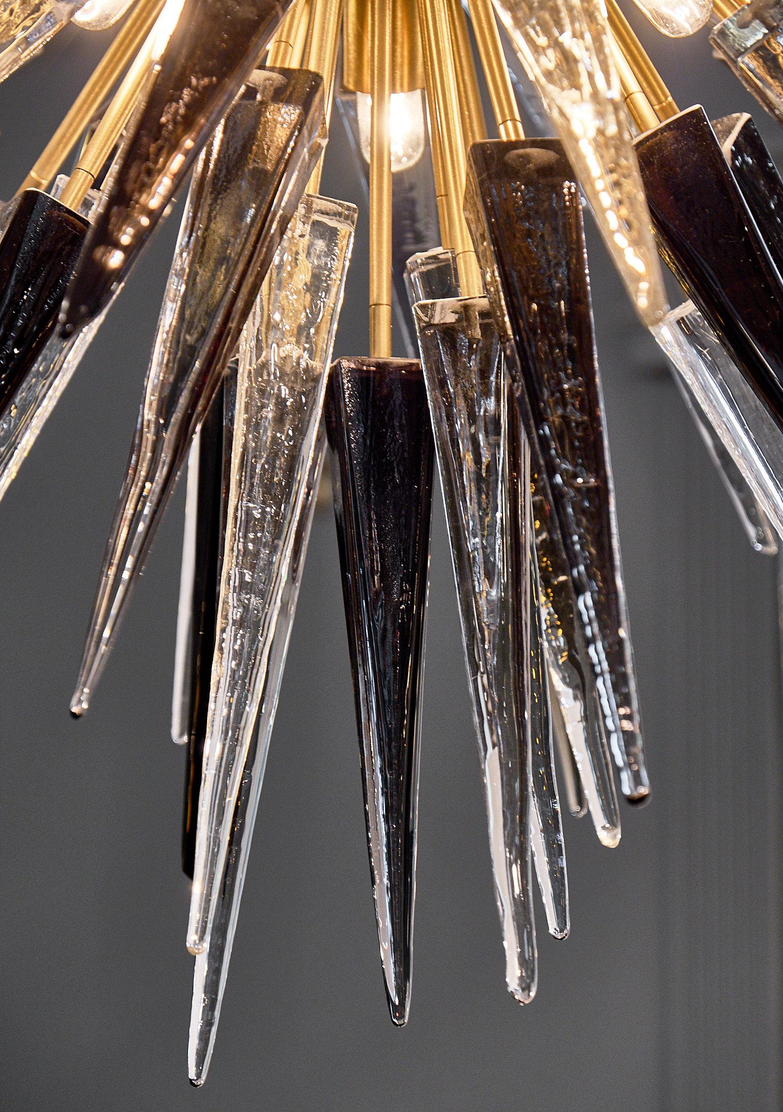 Murano Glass Prism Sputnik Chandelier 2