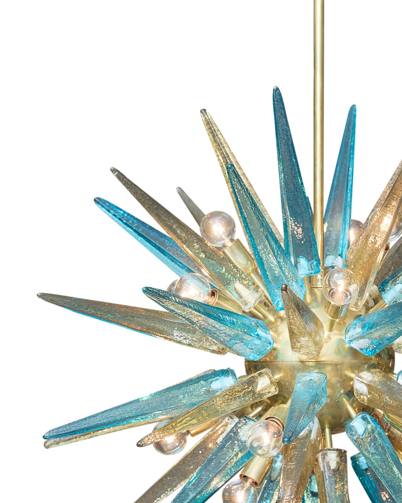 Murano Glass Prism Sputnik For Sale 1