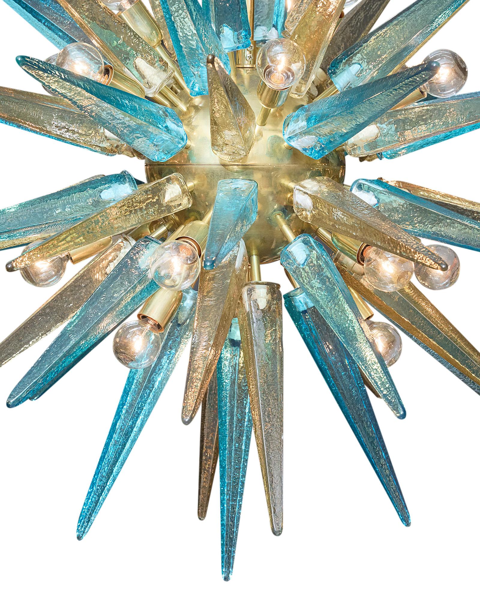 Murano Glass Prism Sputnik For Sale 2