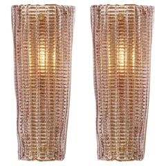 Murano Glass “Python” Sconces