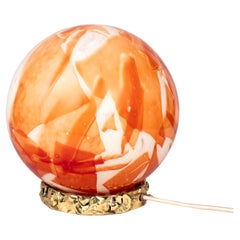 Murano Glass Red Crown Lamp by Stories of Italy