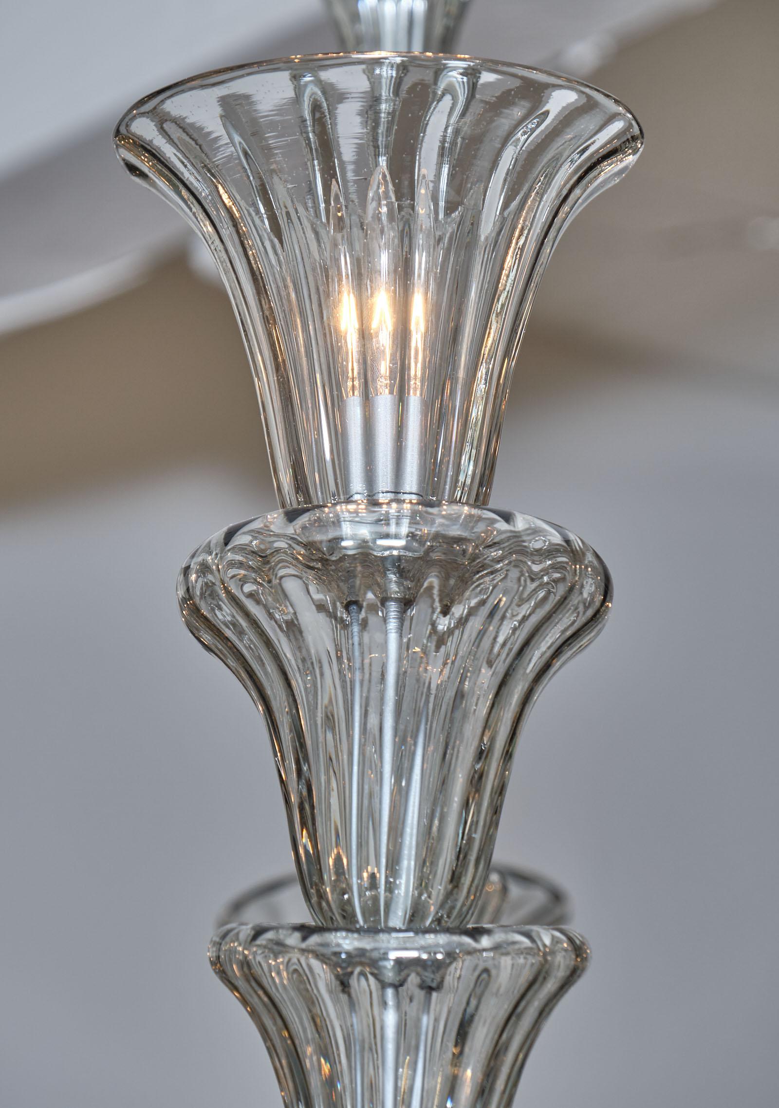 Contemporary Murano Glass Rezzonico Chandelier