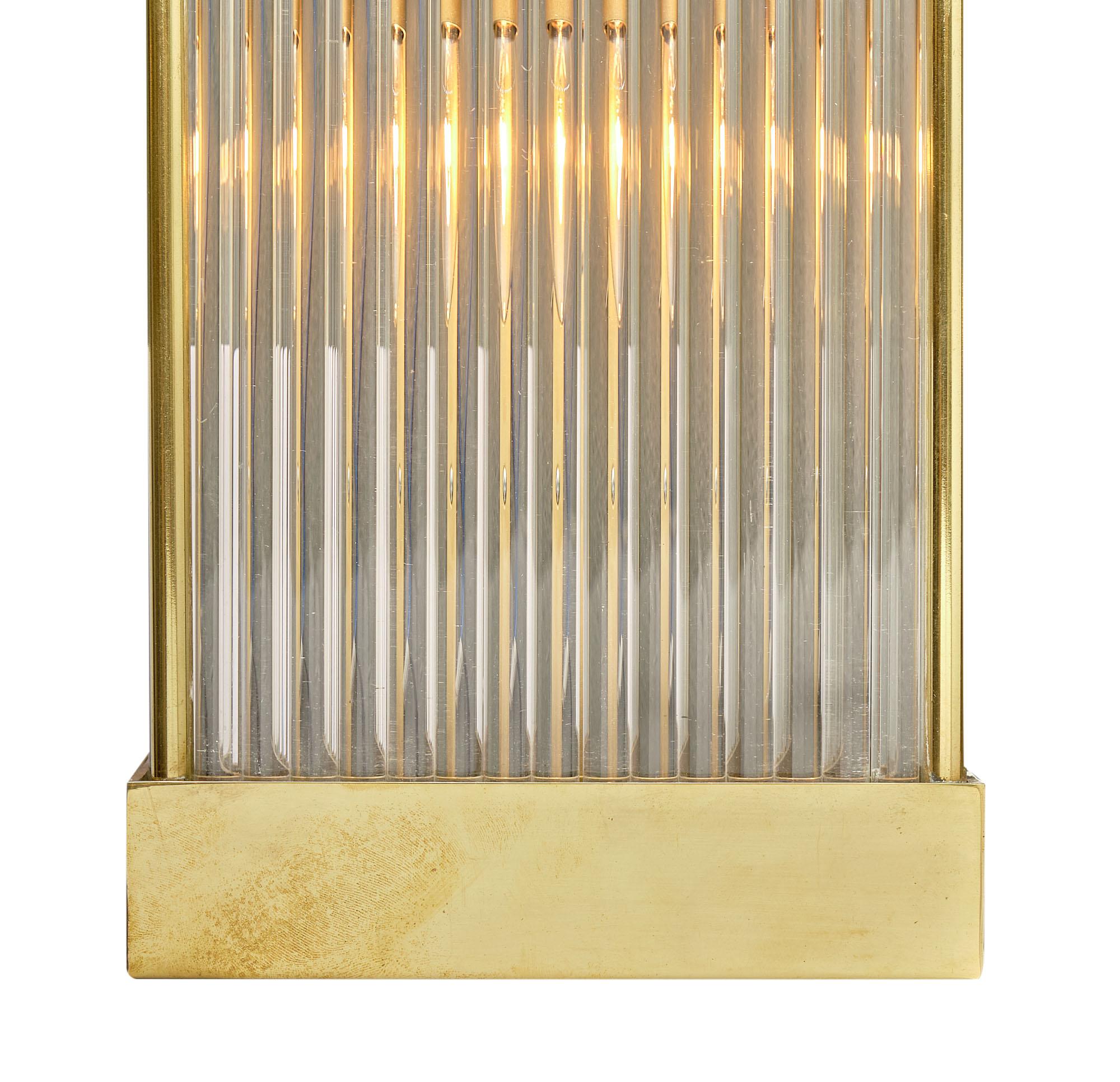 Apliques de varilla de cristal de Murano Siglo XXI y contemporáneo en venta