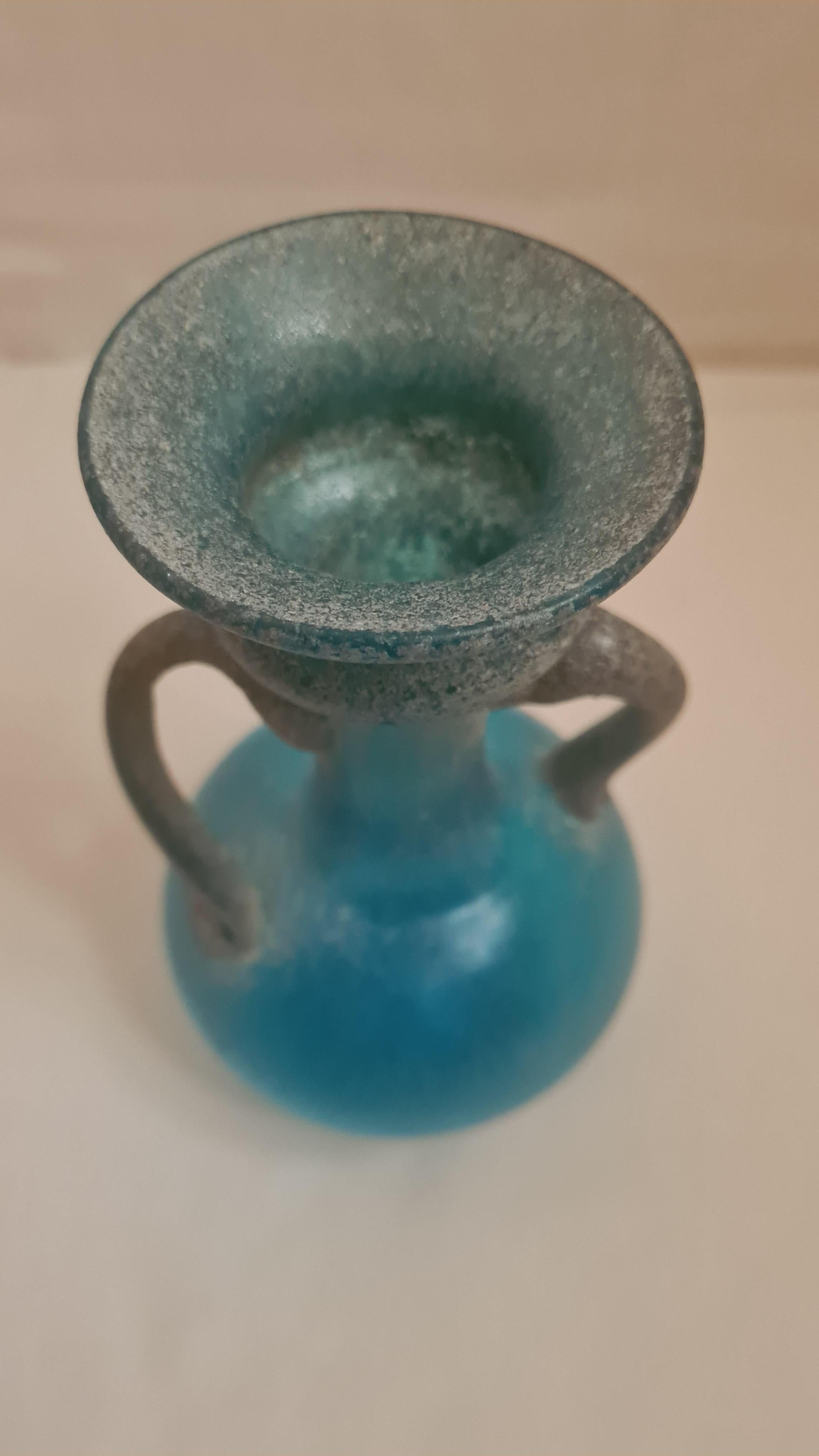 Romano classico Vaso in vetro di Murano 