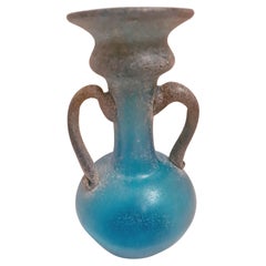 Murano Glass 'Roman Style' Vase Signed by Archimede Seguso