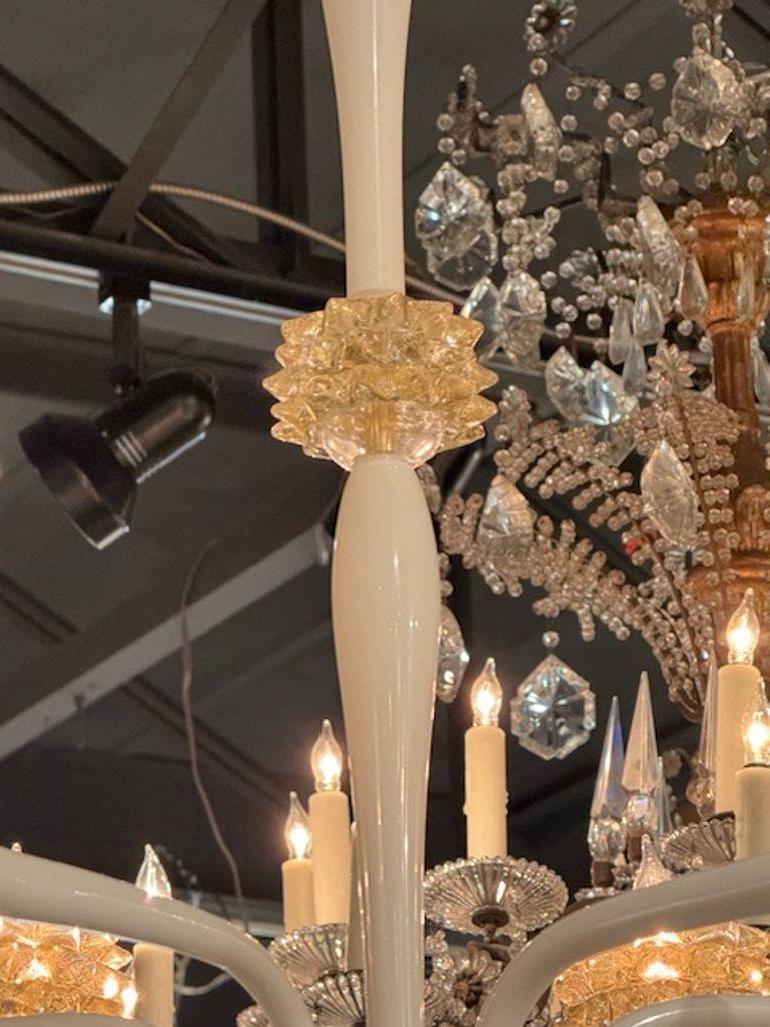 Vetro soffiato Lampadario 