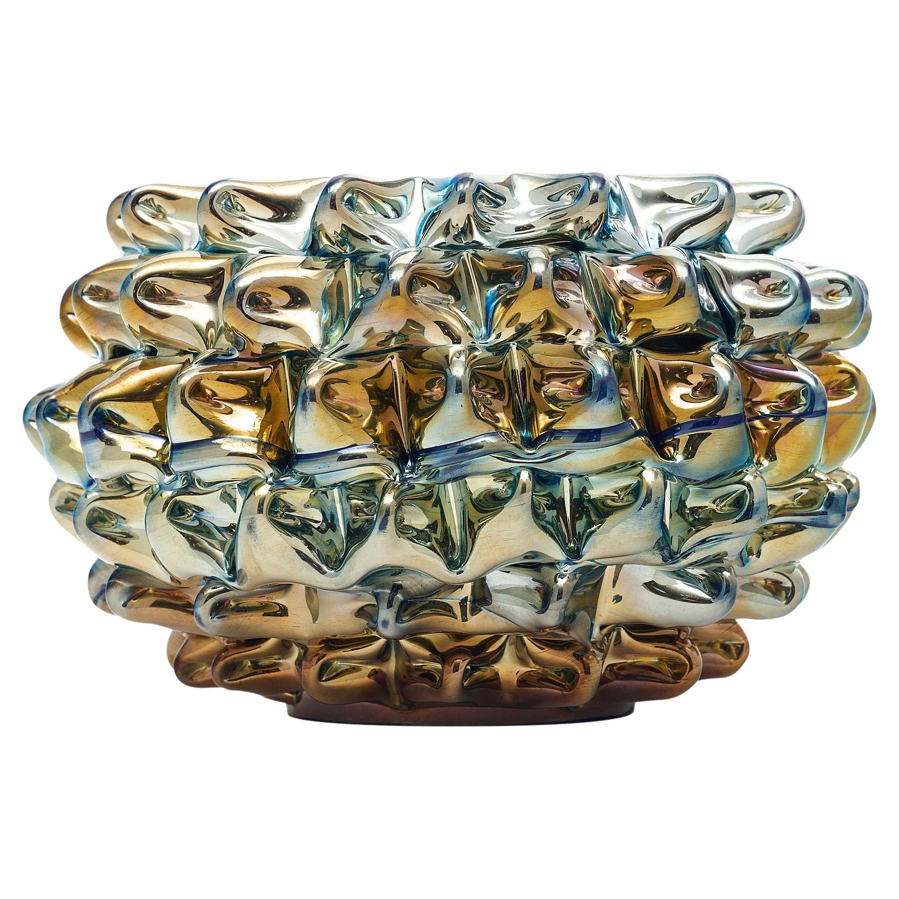 Murano Glass Rostrate Bowl For Sale