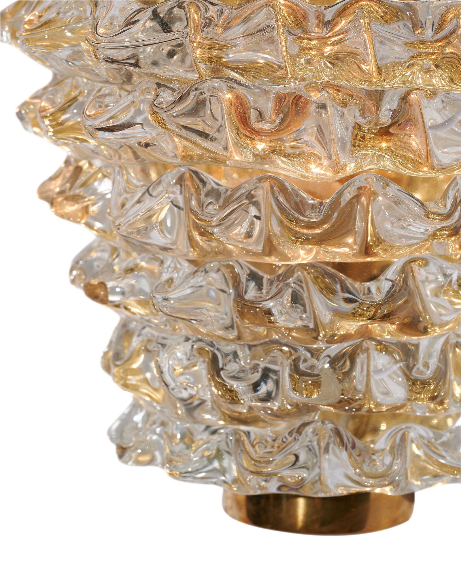Murano Glass Rostrate Sconces For Sale 1