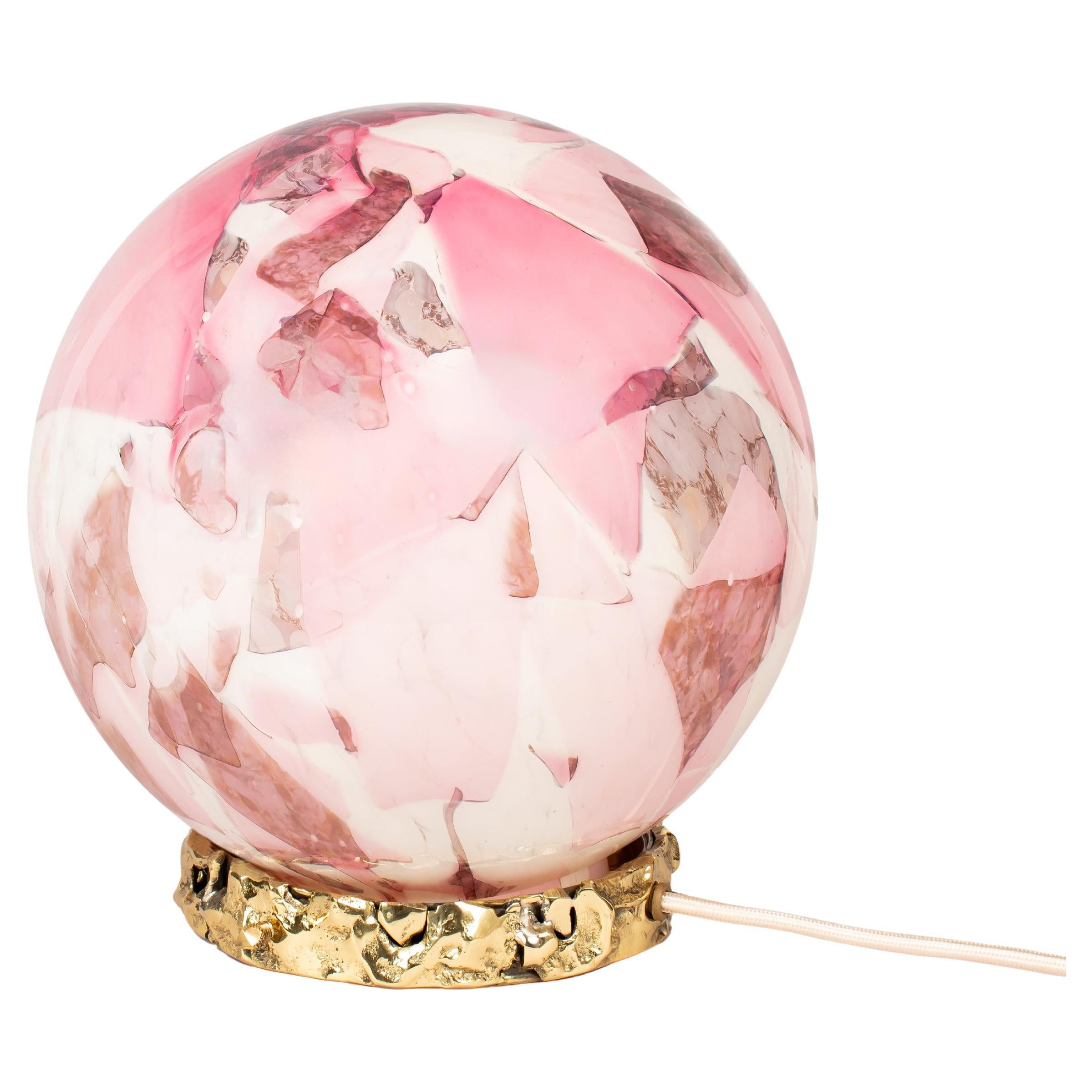 Murano Glas Ruby Crown Lampe von Stories Of Italy