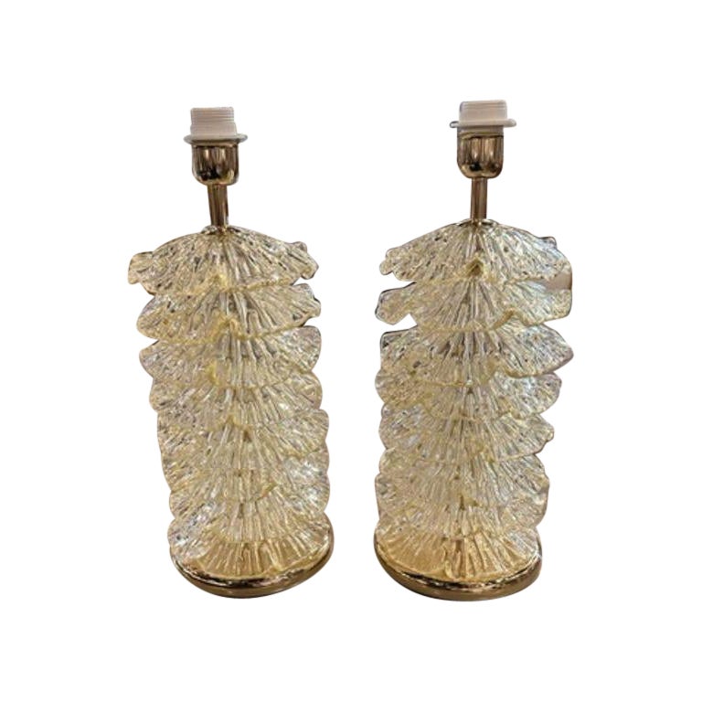 Lámparas de cristal de Murano