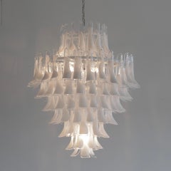 MURANO Glass Saddle Form eight-tier Chandelier