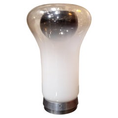 Vintage Murano Glass "Saffo" Table Lamp by Mangiarotti Angelo for Artemide
