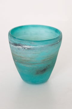 Murano Glass Scavo Vase from Cenedese Vetri, Italy