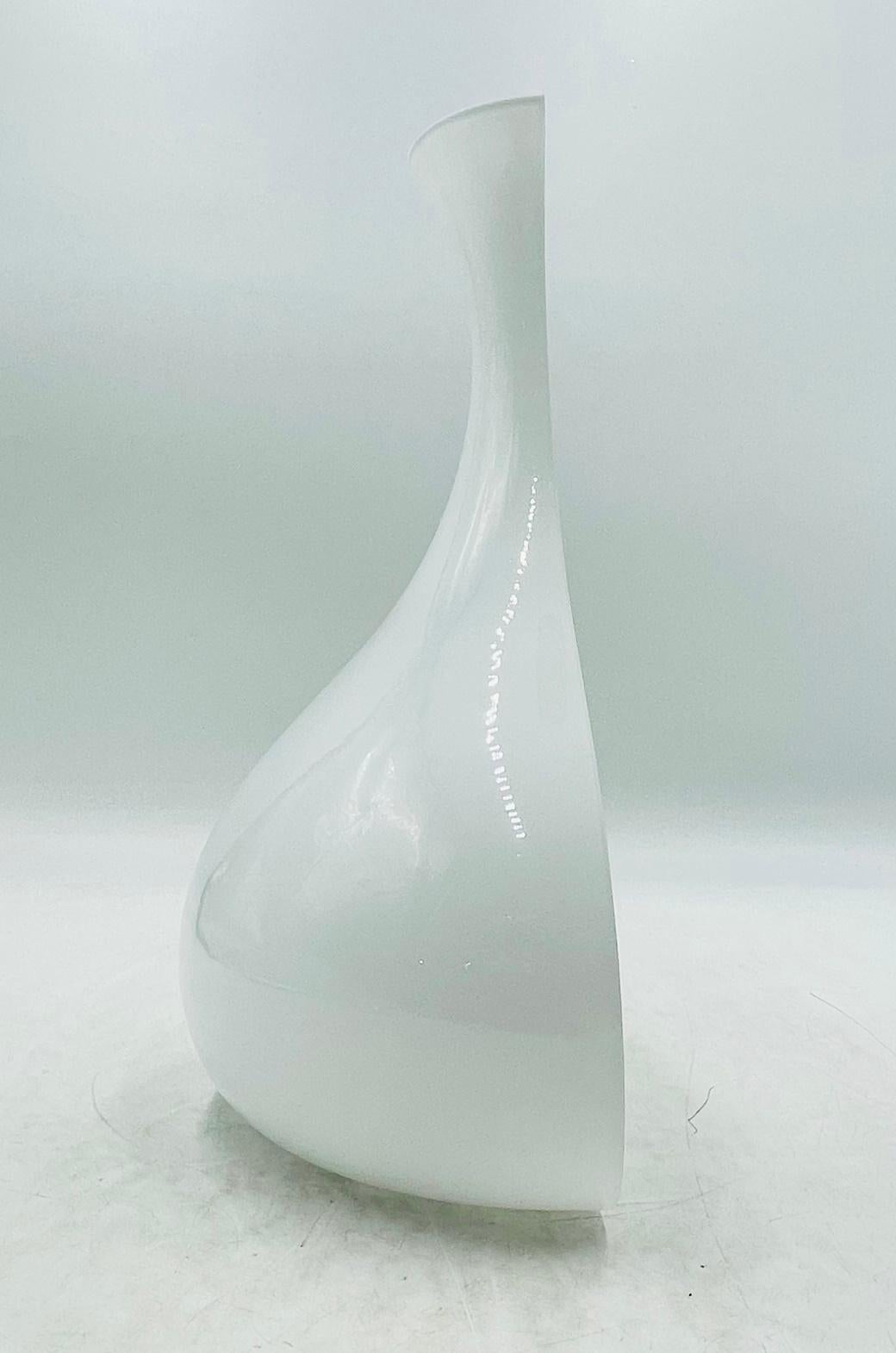Moderne Applique en verre de Murano d'Eva Zeisel pour Leucos, neuve dans sa boîte en vente