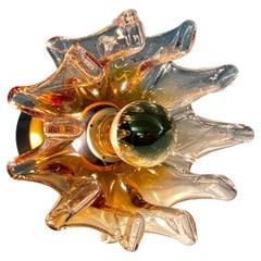 Wandleuchte oder Deckenleuchte aus Murano-Glas von Effetre Illuminazione, Italien, 1970er Jahre