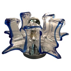 Murano Glass Sconce or Flush mount Light from Effetre Illuminazione, Italy 1970s