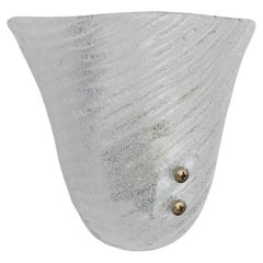 Applique ou applique murale en verre de Murano, années 1960, Italie