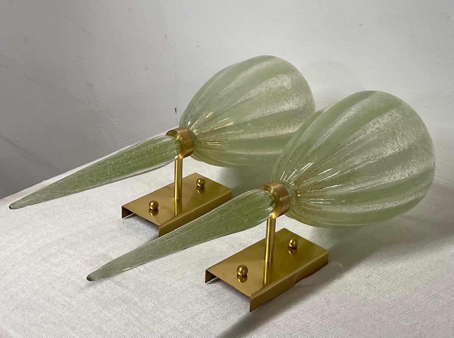 Applique in vetro di Murano di Alberto Dona In condizioni buone in vendita a Red Lion, PA