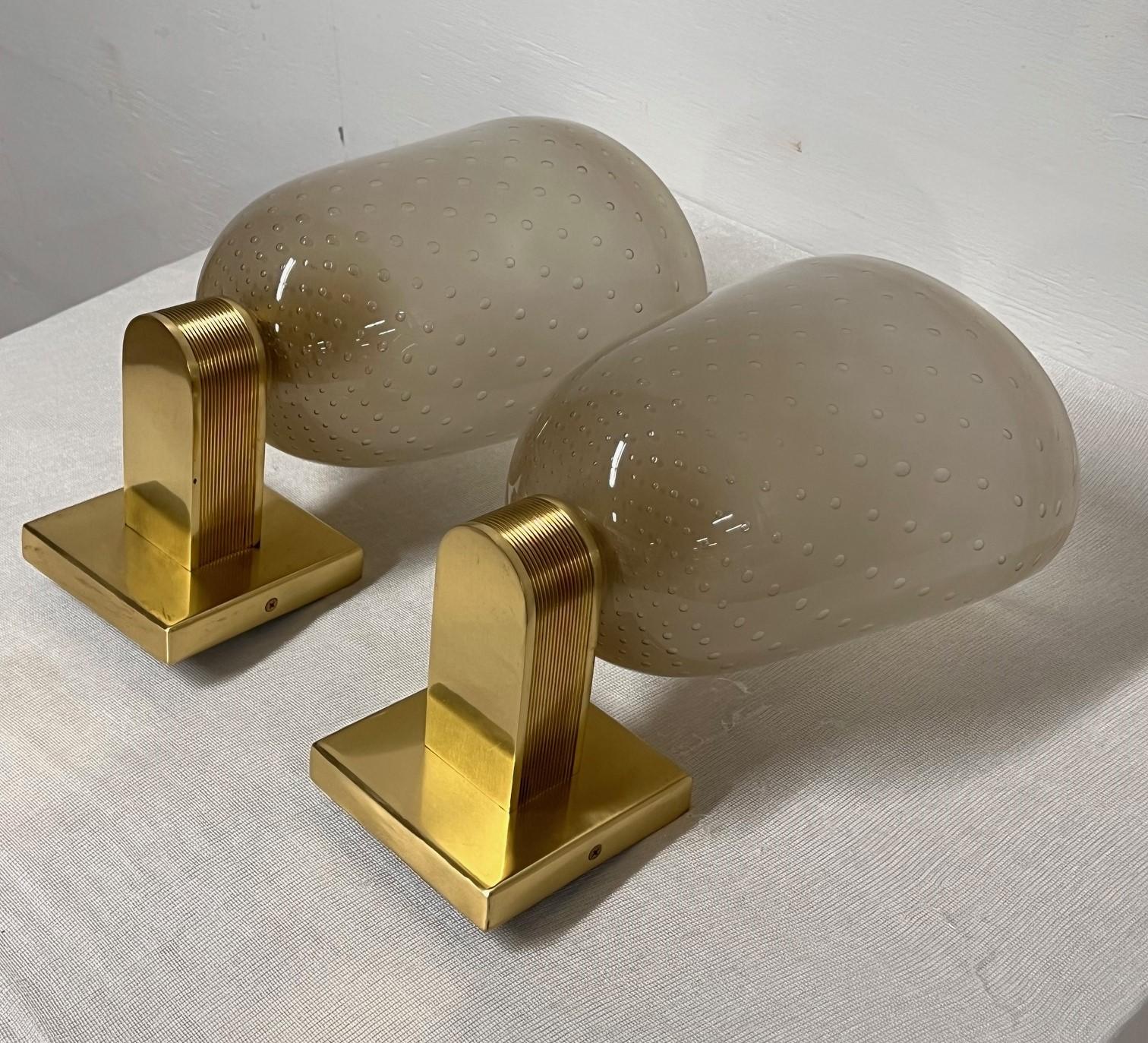 Applique in vetro di Murano di Alberto Dona In condizioni buone in vendita a Red Lion, PA