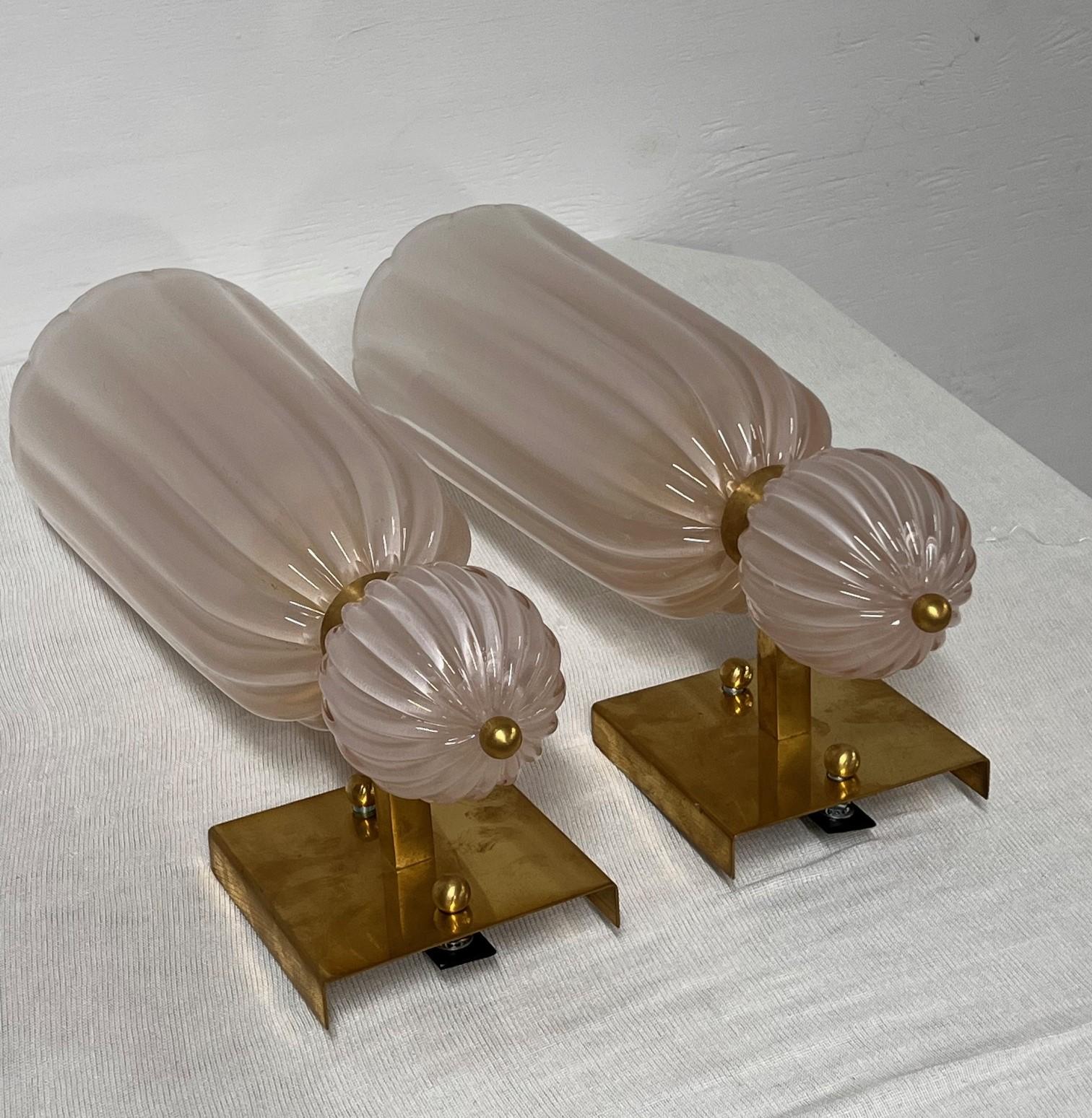 Applique in vetro di Murano di Alberto Dona In condizioni buone in vendita a Red Lion, PA