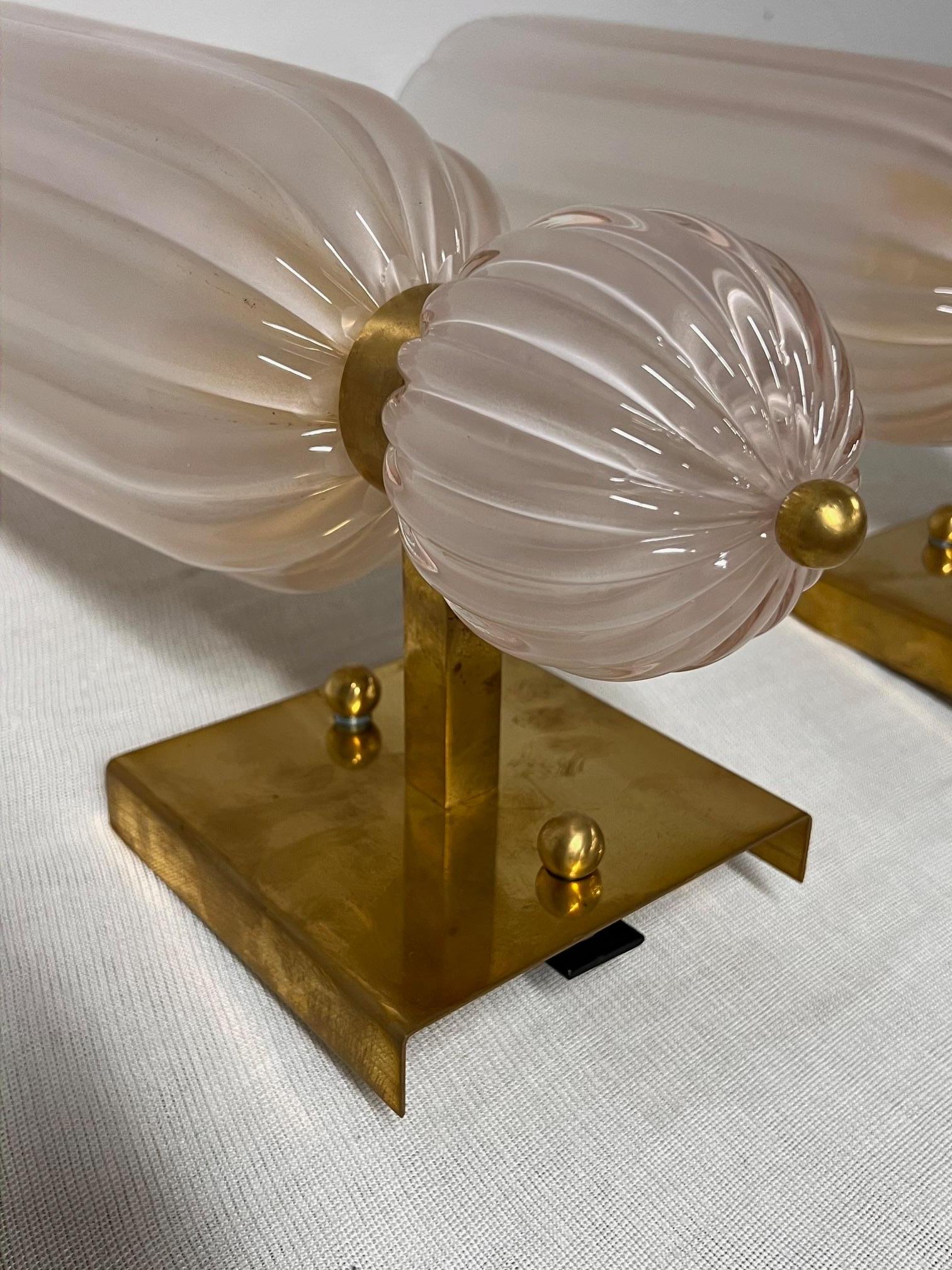 Applique in vetro di Murano di Alberto Dona in vendita 2