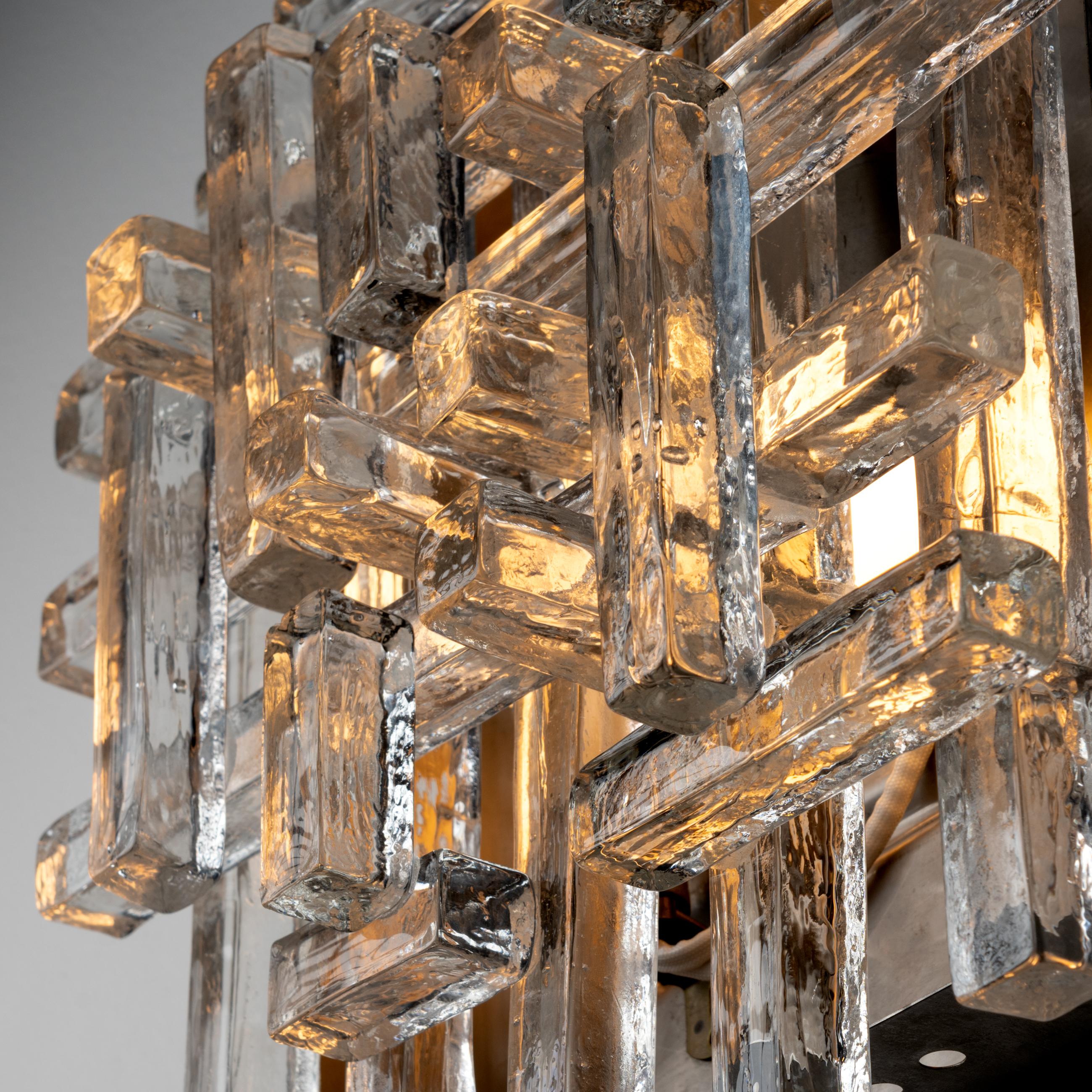 Murano Glass Sconces by Poliarte In Good Condition In Los Angeles, CA