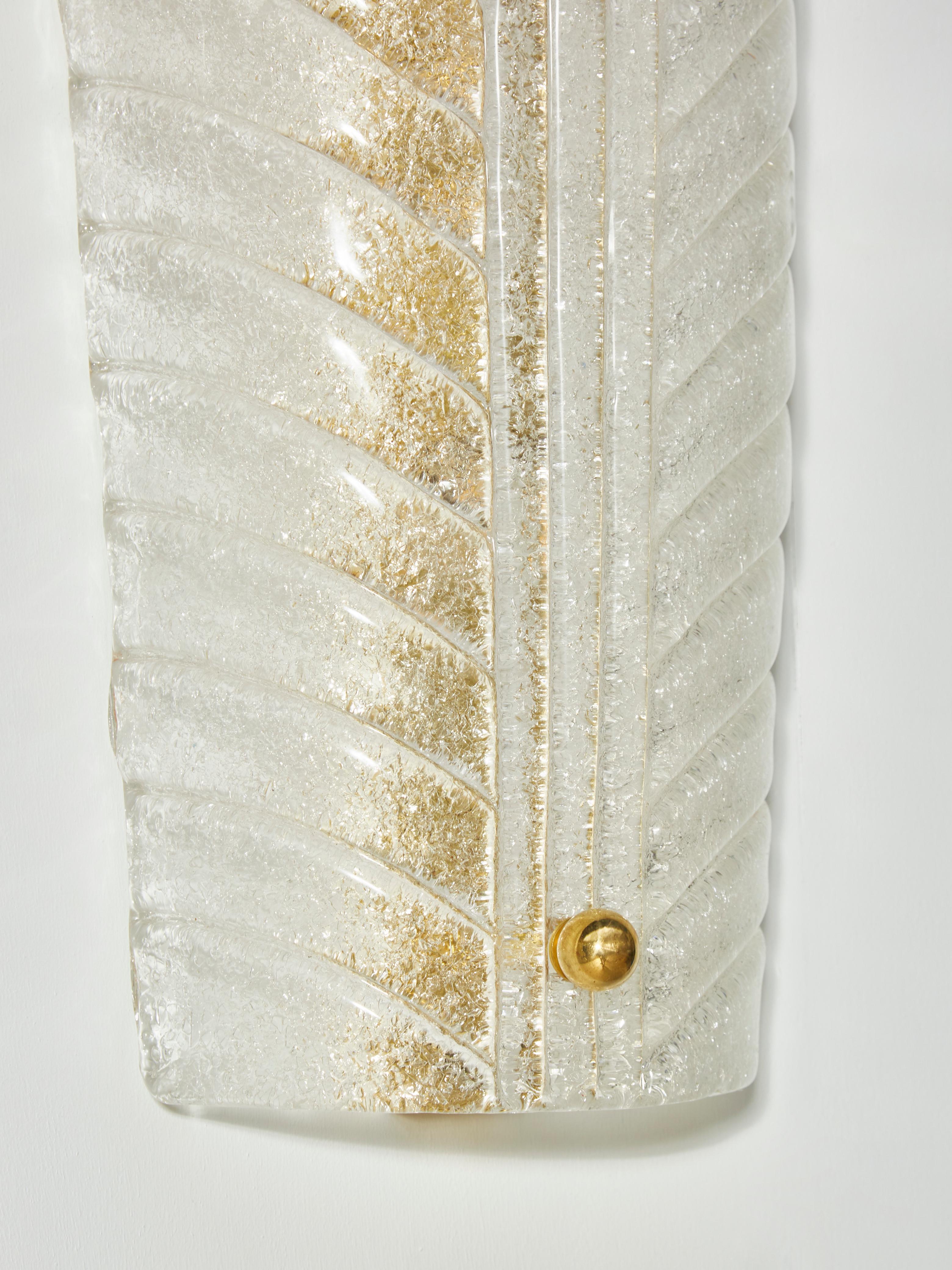 Murano Glass Sconces by Studio Glustin For Sale 1