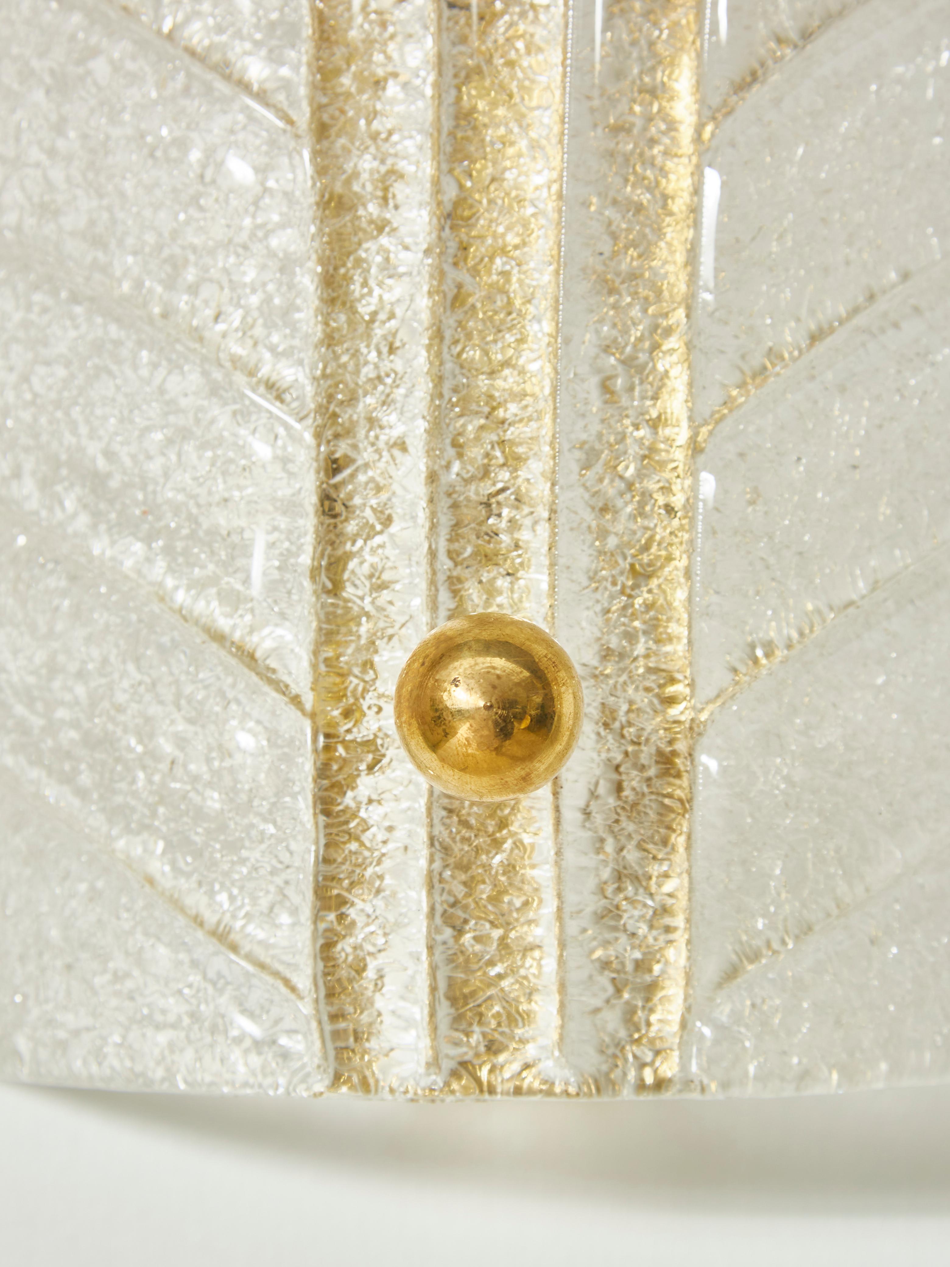 Murano Glass Sconces by Studio Glustin For Sale 2