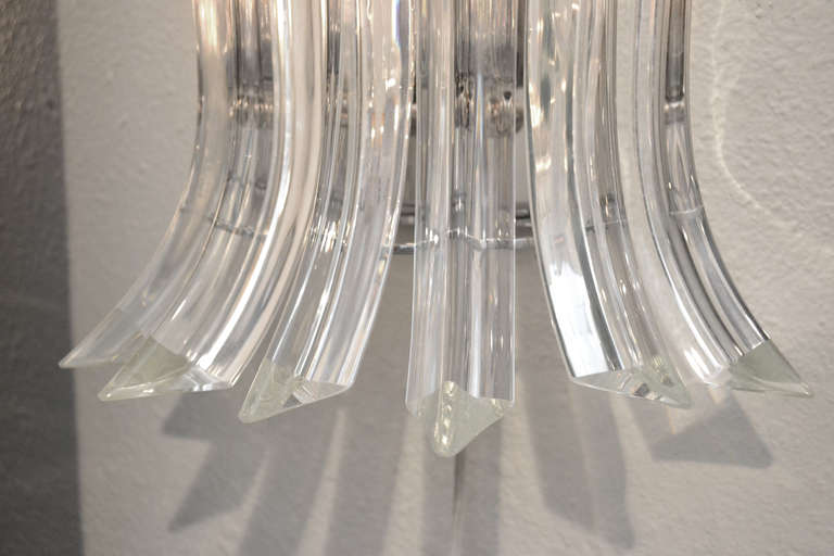 Apliques de cristal de Murano de Venini en venta 3