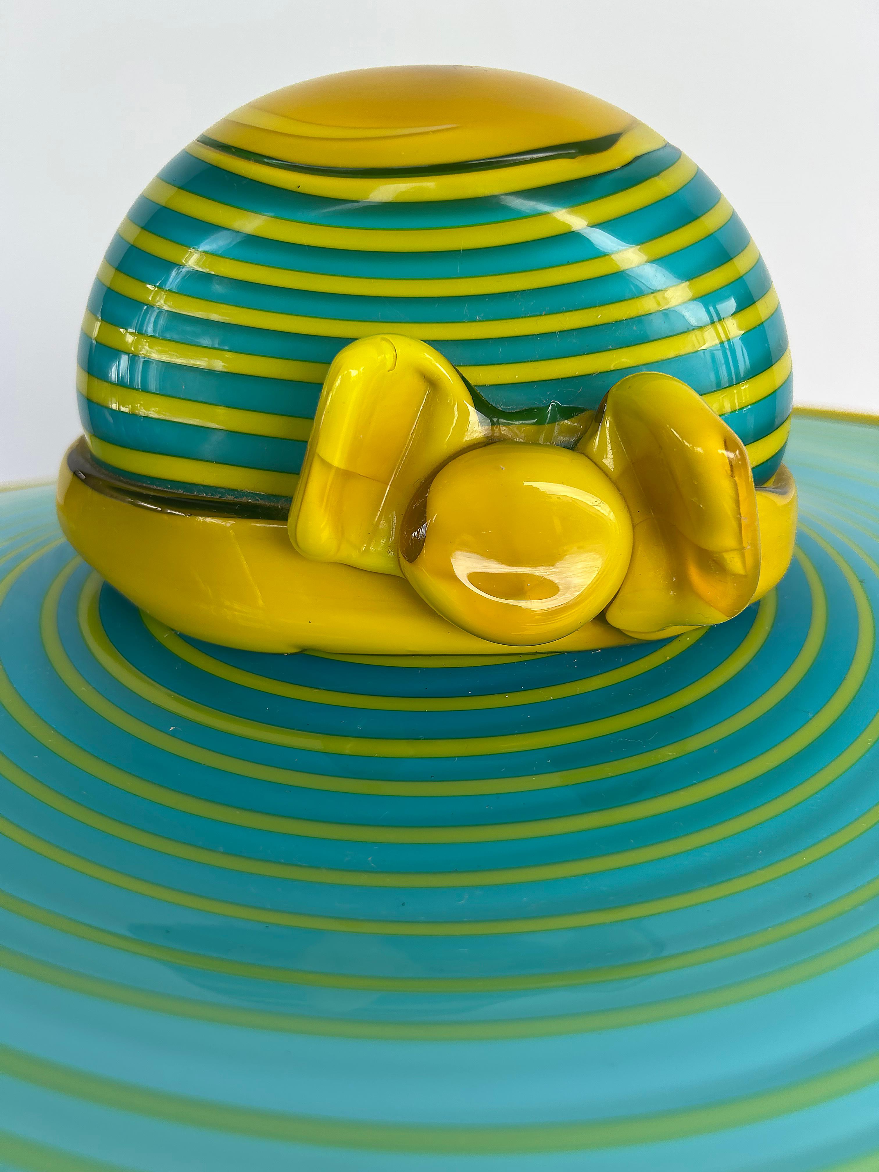 Murano Glass Sculpture After Picasso by Renato Anatra, Signed c1980 For Sale 5