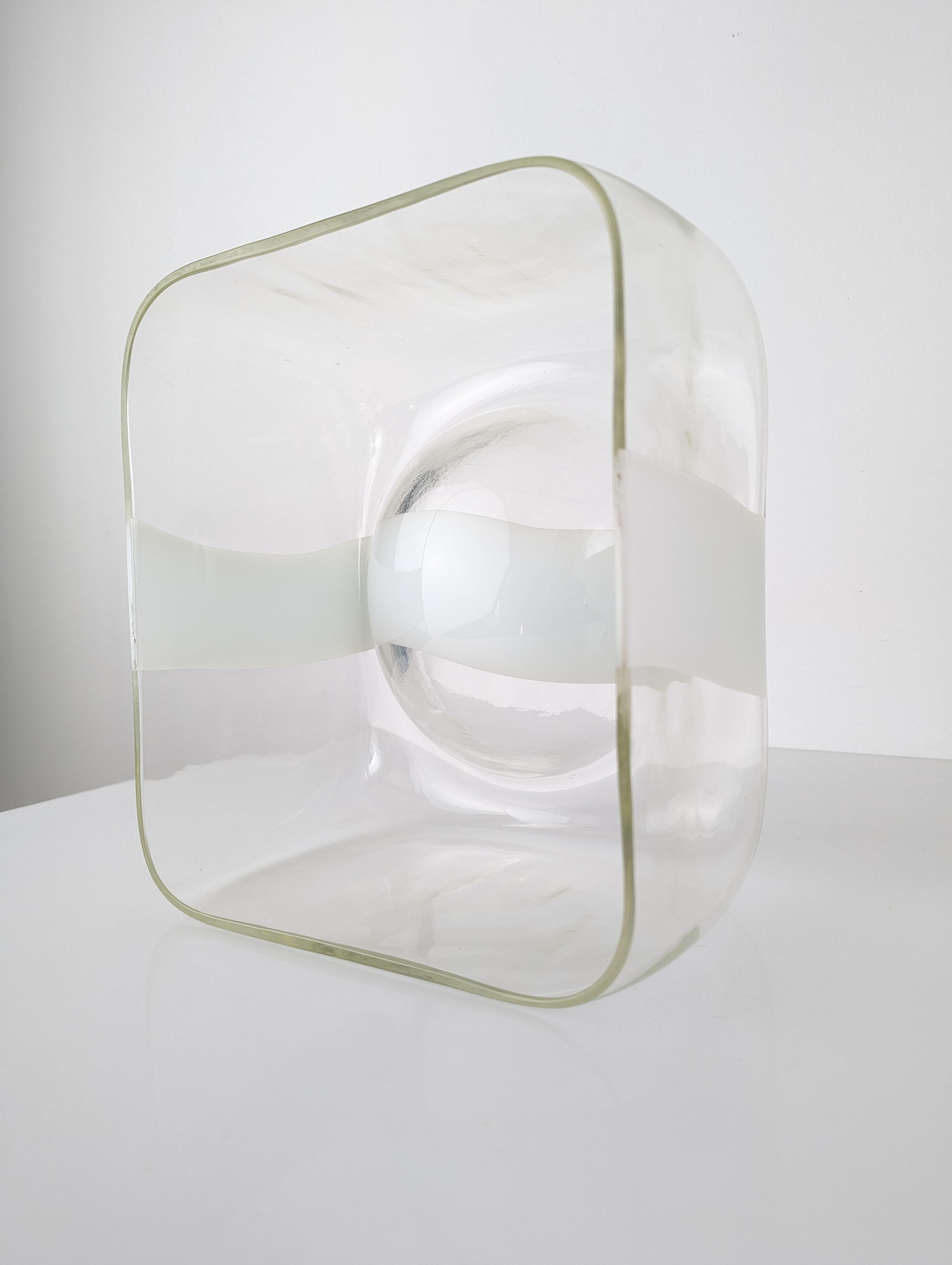Murano Glass Sculpture by Carlo Nason for Mazzega, Italy, 1970s For Sale 3
