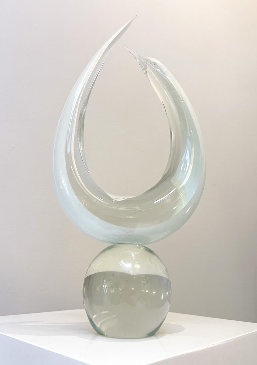 Murano-Glas-Skulptur von Livio Seguso, Italien
