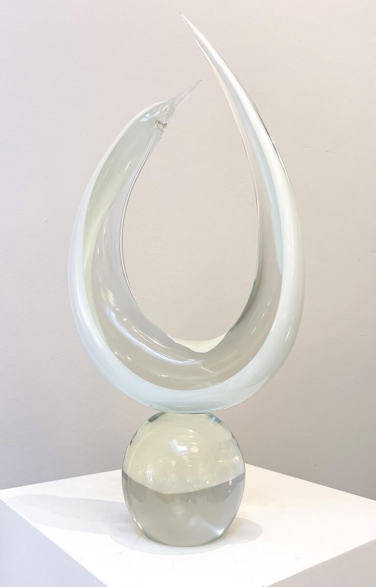 Murano-Glas-Skulptur von Livio Seguso, Italien im Zustand „Gut“ im Angebot in Brussels, BE