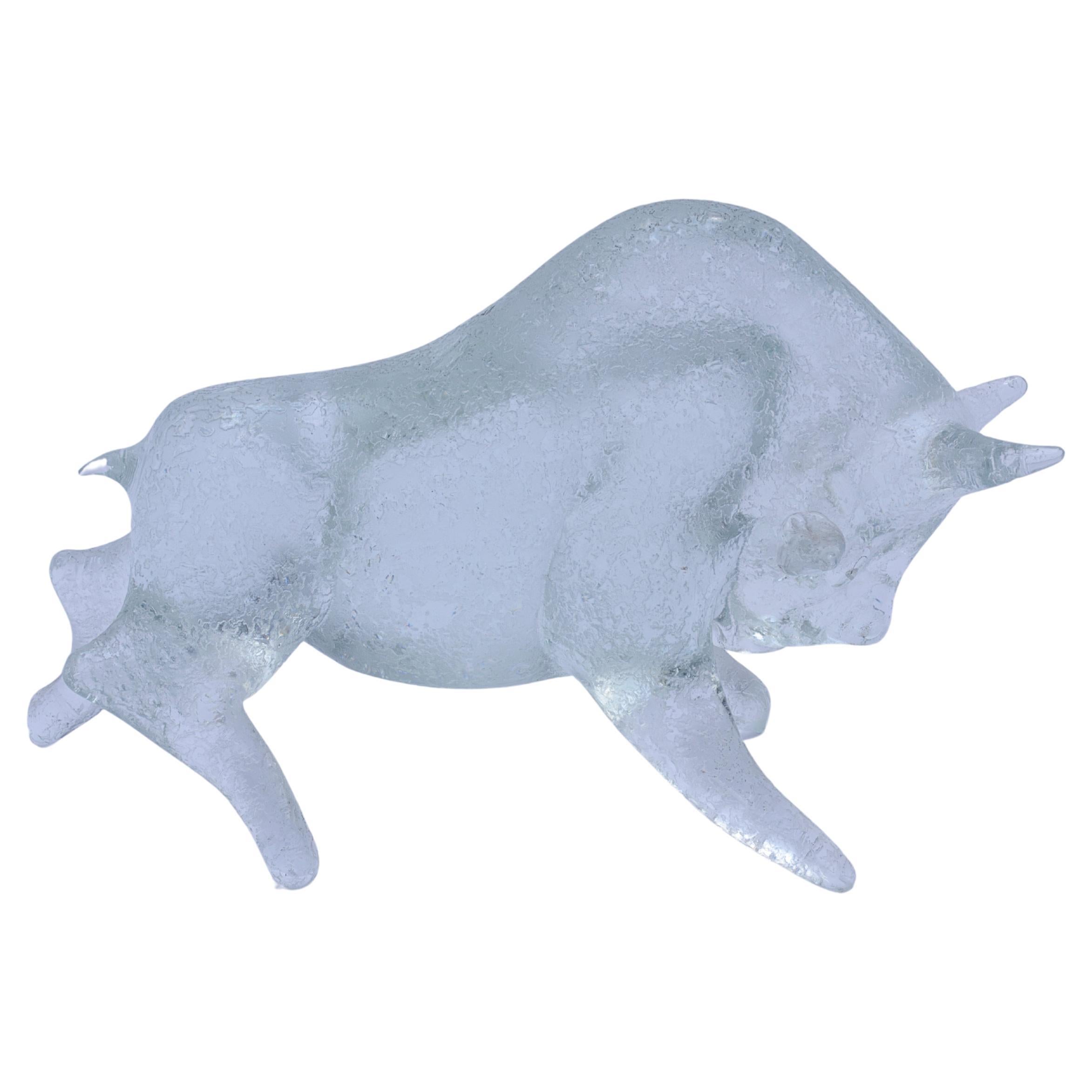 Murano glass sculpture by Seguso For Sale