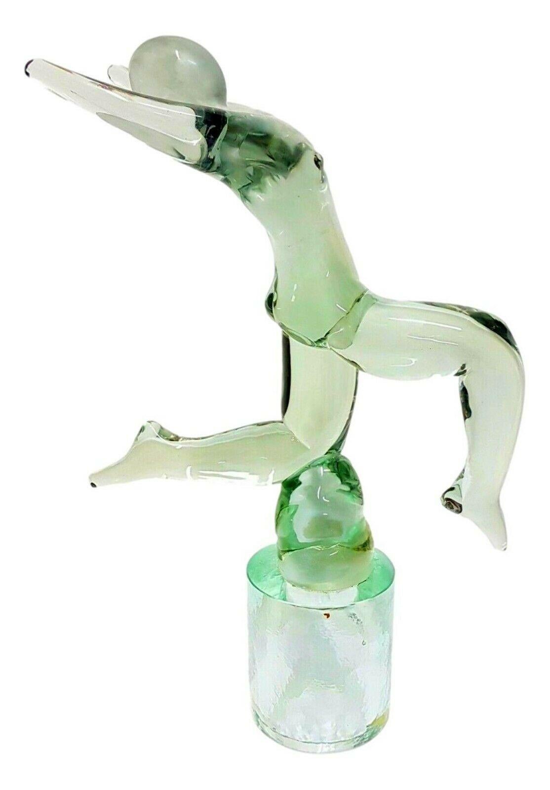 Murano Glass Sculpture Designed by Renato Anatrà for Venier, 1970s For Sale 6