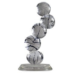 Murano Glass Sculpture in the Style of Tony Cragg, 1980s