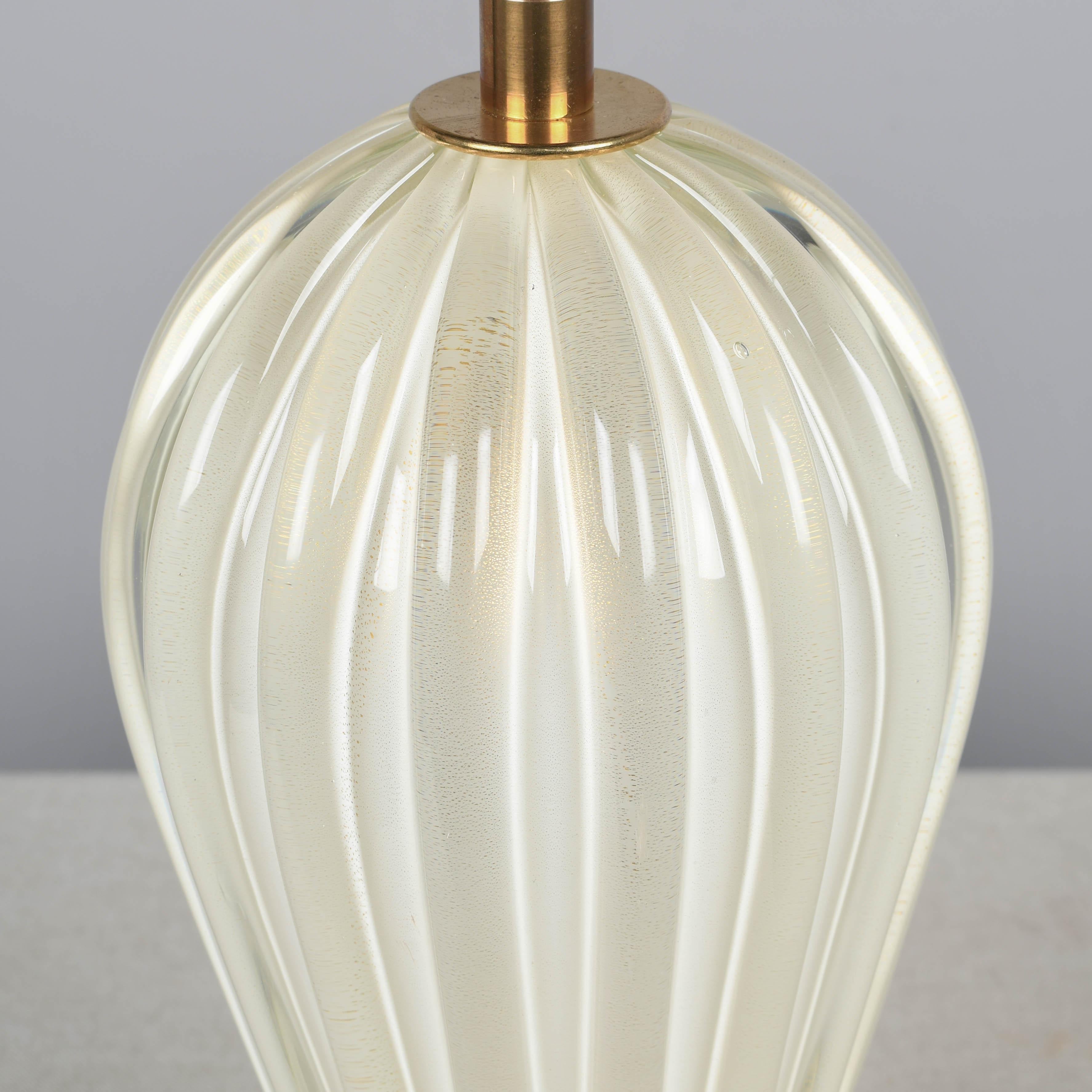 Lampada Seguso in vetro di Murano del Medioevo in vendita 1