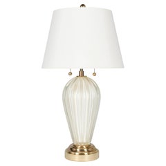 Murano Glass Seguso Mid Century Lamp