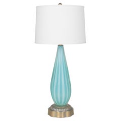 Murano Glass Seguso Mid Century Lamp
