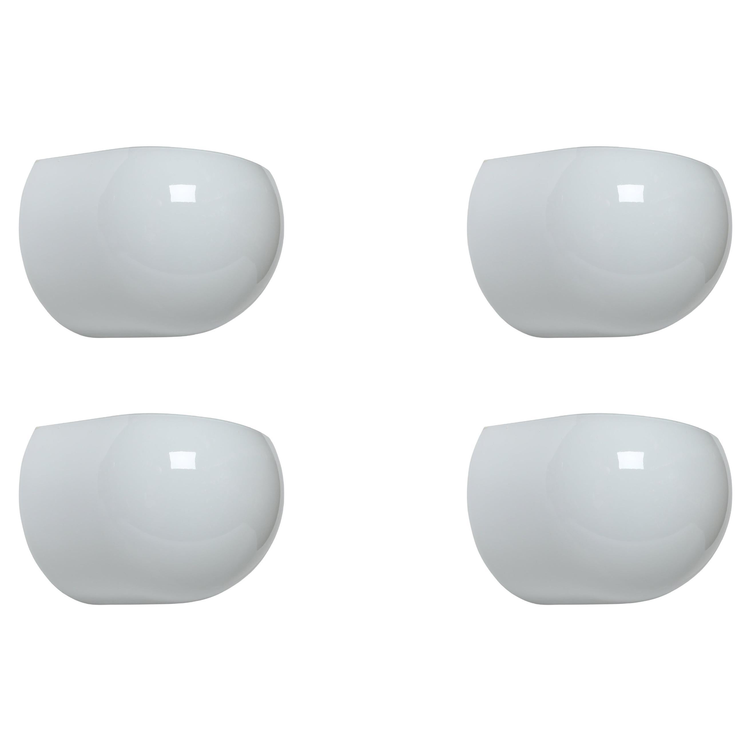 Murano glass Sergio Mazza for Artemide "Doro" sconces, Italy circa 1970s