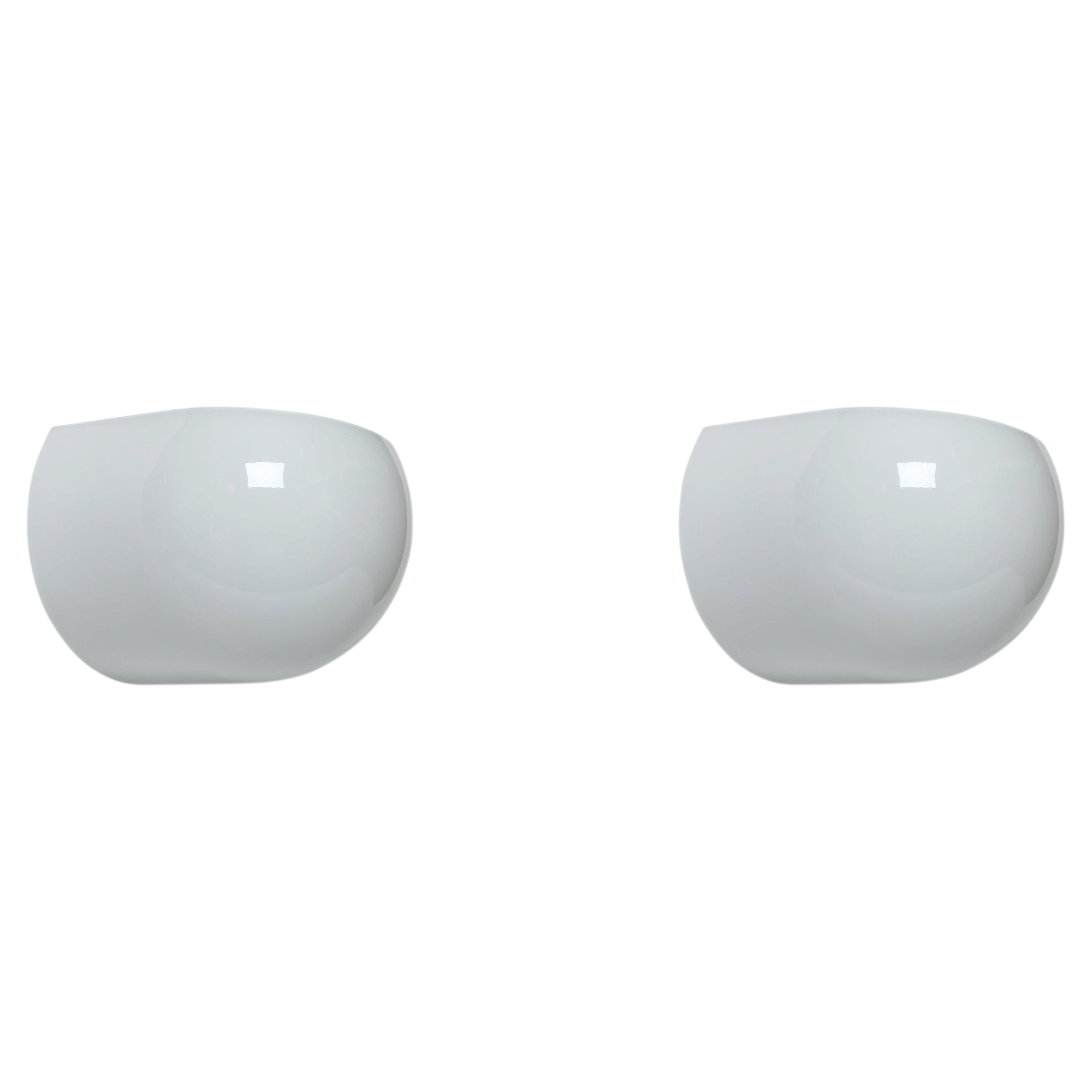 Murano glass Sergio Mazza for Artemide "Doro" sconces, Italy circa 1970s