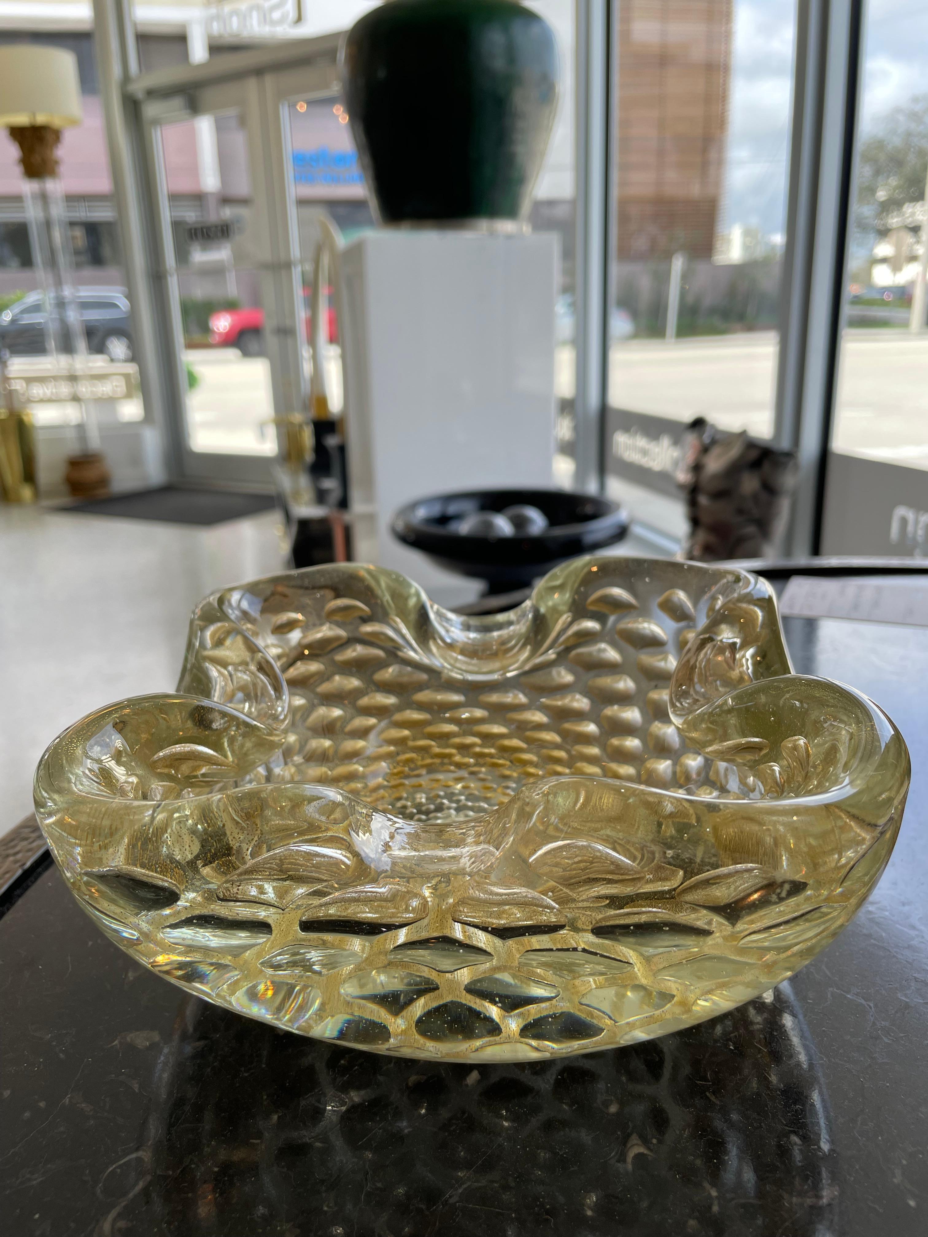 Murano Glass Serving Dish For Sale 3