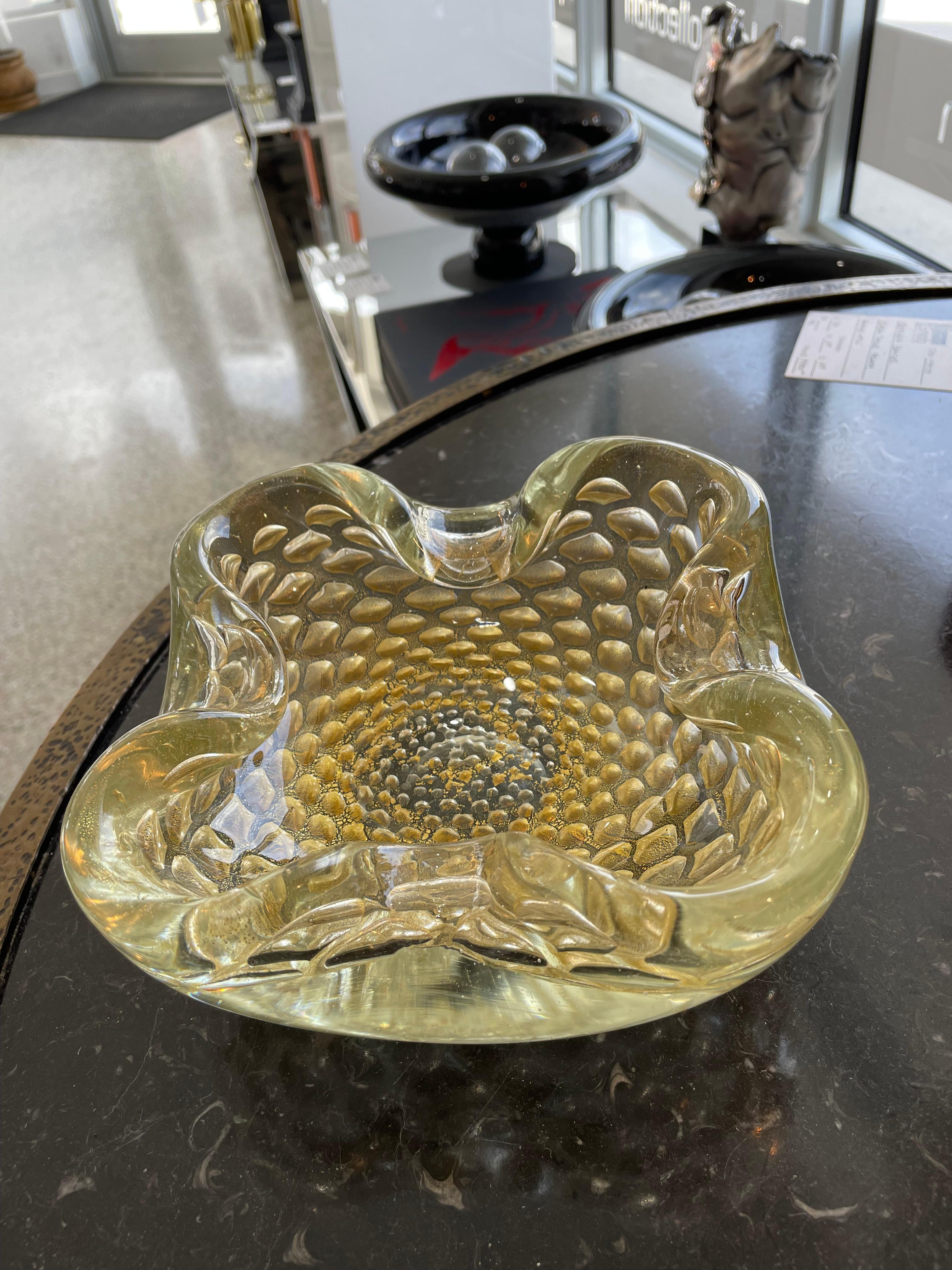 Murano Glass Serving Dish For Sale 4